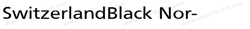 SwitzerlandBlack Nor字体转换